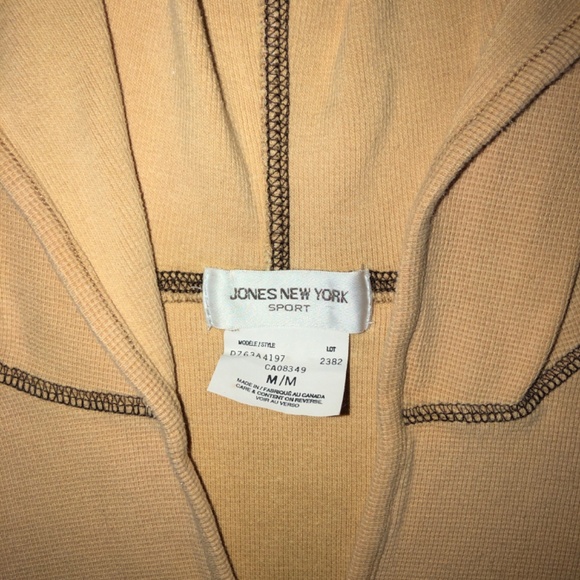 y2k boho grunge waffle knit hoodie - Picture 5 of 10